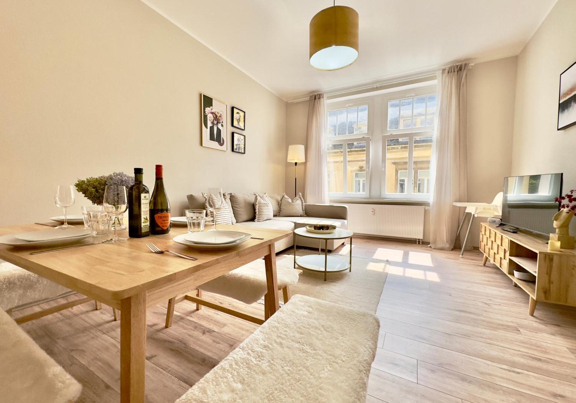 Bautzen Living Appartement - Zentrumslage Parkplatz Babybett Dış mekan fotoğraf